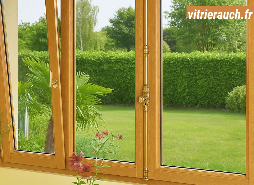 Installation de fenêtre en bois sur mesure Auch