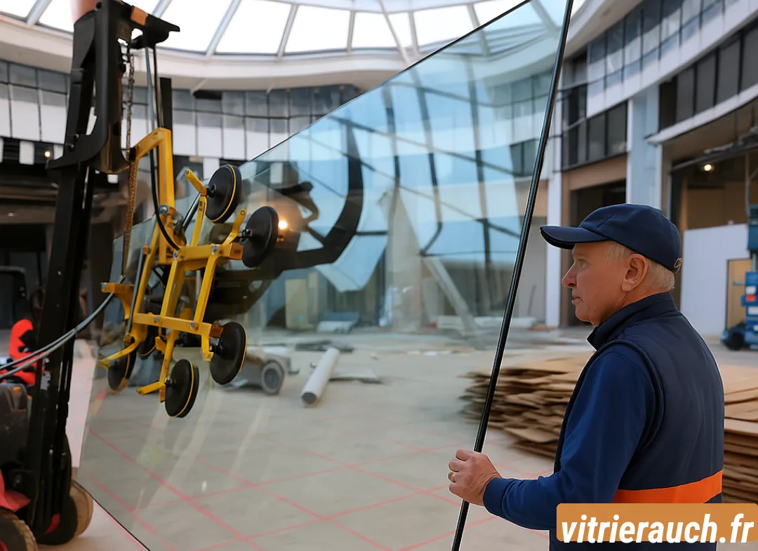 Remplacement de vitrine magasin Auch